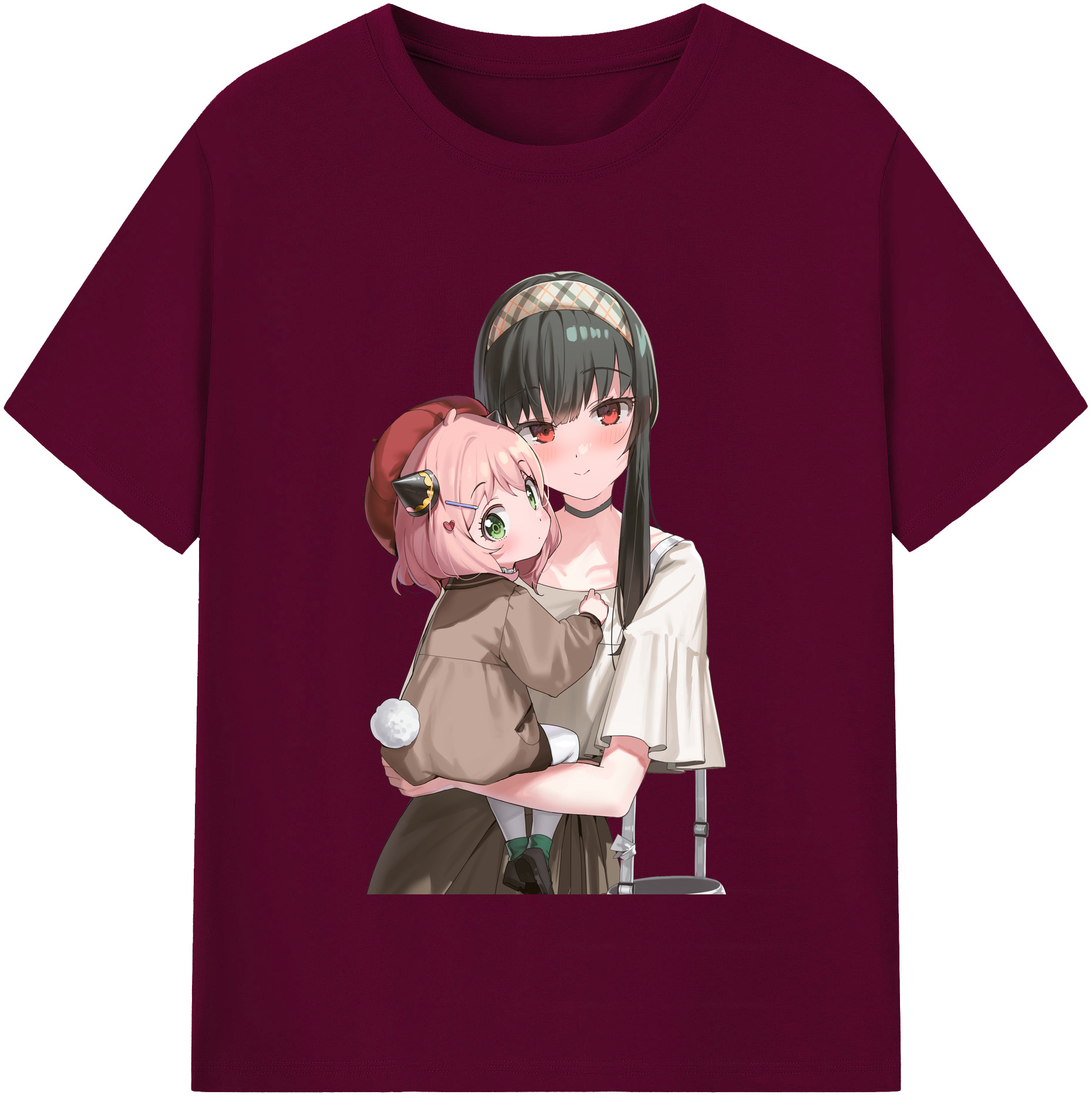 （画像用） SPY×FAMILY间谍家家酒 レディースカジュアルプリントTシャツ（綿100％）